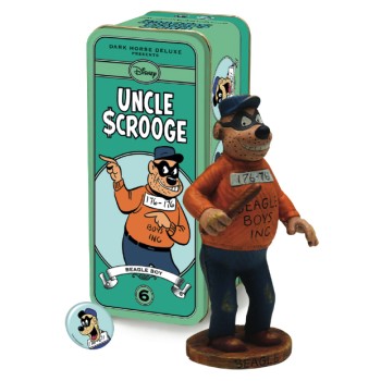 Disney Statue Uncle Scrooge Comics Character Beagle Boy 13 cm